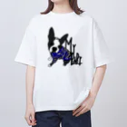 BuhiBuhiBooのMyボストンテリア オーバーサイズTシャツ