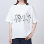 るっぴー市場の4歳が描いた絵 Oversized T-Shirt