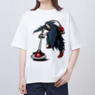 nikukoppuのthe latest Grim Reaper Oversized T-Shirt