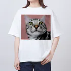 moFUru∞のもふにゃん オーバーサイズTシャツ