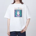縞ネコ屋のネコTシャツ (021猫) オーバーサイズTシャツ