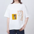 kuhejisanのくへじさんの鉛筆削り オーバーサイズTシャツ