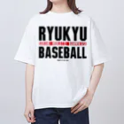 Area7のRYUKYU BASEBALL『BANMIKASE』 オーバーサイズTシャツ