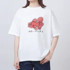 ねたいさかなのねたいきんぎょ オーバーサイズTシャツ