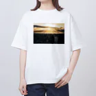 koki_photographerの天使の梯子 オーバーサイズTシャツ