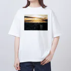 koki_filmsの天使の梯子 オーバーサイズTシャツ