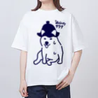 しっぽ堂のシバムサレ　サウナ オーバーサイズTシャツ