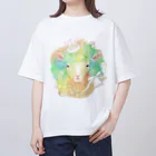 虹ませ商店の星座シリーズ 牡羊座 Oversized T-Shirt