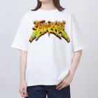 TRAVA design SHOPのグラフィティ「対人恐怖症」 Oversized T-Shirt