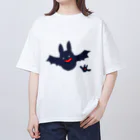 パピピンパピコ🛸🪐のなかよしこうもり オーバーサイズTシャツ