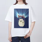 ぬいか(っ´ω｀ｃ)もちもちのほめらにあん オーバーサイズTシャツ