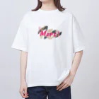 Petit bijouのmerciオリジナルロゴ Oversized T-Shirt