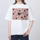 みきぞーん｜保護猫 ミッキー画伯と肉球とおともだちのsophie tiv Oversized T-Shirt