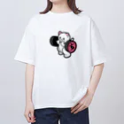 きんにく村SHOPのばーべるニャンコ Oversized T-Shirt