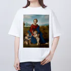 世界美術商店の牧場の聖母 / Madonna del Prato オーバーサイズTシャツ