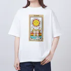 月神メイネのマルセイユ版　ちびキャラ太陽 オーバーサイズTシャツ