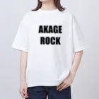 スタジオばんやのAKAGE ROCK オーバーサイズTシャツ