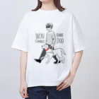 WON CHANCE ワンチャンスのBEST FRIEND GUIDE DOG オーバーサイズTシャツ