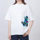 WAMI ARTの夏の水玉 オーバーサイズTシャツ