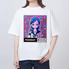 x曜日の彼女 の01-1-high school-Monday オーバーサイズTシャツ