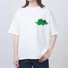 PONPON STUDIOのフィン［PONPON FRIENDS SERIES］ オーバーサイズTシャツ