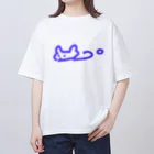 DELLA555の 謎の動物 オーバーサイズTシャツ