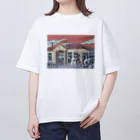 東京モノノケのしらす駅 オーバーサイズTシャツ