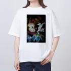 グラフィティー　写真のPierrot オーバーサイズTシャツ