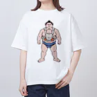 たろう(な気分)屋さんのsumo and baby Oversized T-Shirt