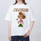 PPBOBBY13のALOHA Hula Girl Oversized T-Shirt