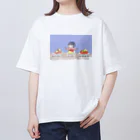 おじき🐧🔪のたまごとごはんでつくった料理 Oversized T-Shirt
