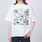 24RD+BのBONSAI1 オーバーサイズTシャツ