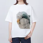 marinco729のオキナインコの海砂利 オーバーサイズTシャツ