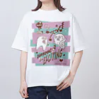 nanaqsaのあいすだいすき!(シャーベット) オーバーサイズTシャツ