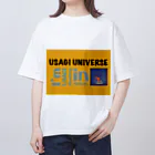 ウサユニの宇宙を漂うUSAGI  オーバーサイズTシャツ