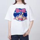 RODO-CHOKIN-SANZAIの歯抜け姫 オーバーサイズTシャツ