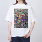 イカ飯の自画像 Oversized T-Shirt