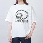 みかんねこ屋さんのみかんねこ ぱんがすき（ごはんもすき） Oversized T-Shirt