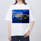 Lepisosのうちの水槽 オーバーサイズTシャツ