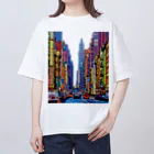 GALLERY misutawoのニューヨーク ブロードウェイの喧騒 Oversized T-Shirt