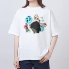 AtelierCharoiのツクツク音頭 Oversized T-Shirt