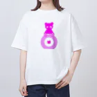 妖怪 水姫城-Yokai.Mizukijyo-ฅ^ơωơ^ฅ♡のヒメノ熊猫ฅ^ơωơ^ฅ♡ Oversized T-Shirt