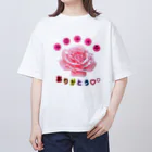 COCONUTchanのカタカムナお花デザイングッズ Oversized T-Shirt