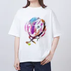 冒涜的な家庭菜園の十二支シリーズ「子」 Oversized T-Shirt