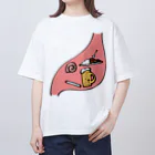 柏尾アキラの丸見えいぶくろ Oversized T-Shirt