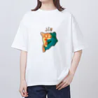 株式会社Women's Future Centerのドット絵JIN オーバーサイズTシャツ