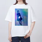 technophilia philosophyの文学少女 - literature girl - Oversized T-Shirt