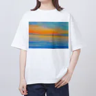 FLOWERTOWERの海 オーバーサイズTシャツ