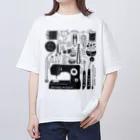 ぶたのたんこぶのちくちく かたかた Oversized T-Shirt