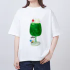 iii sum+ illustrationのmelon soda Oversized T-Shirt